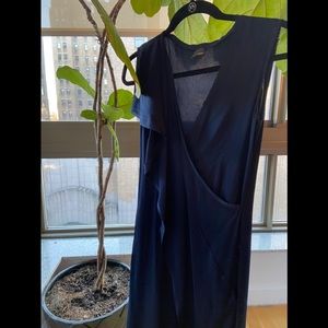 Fendi silk maxi dress, dark blue